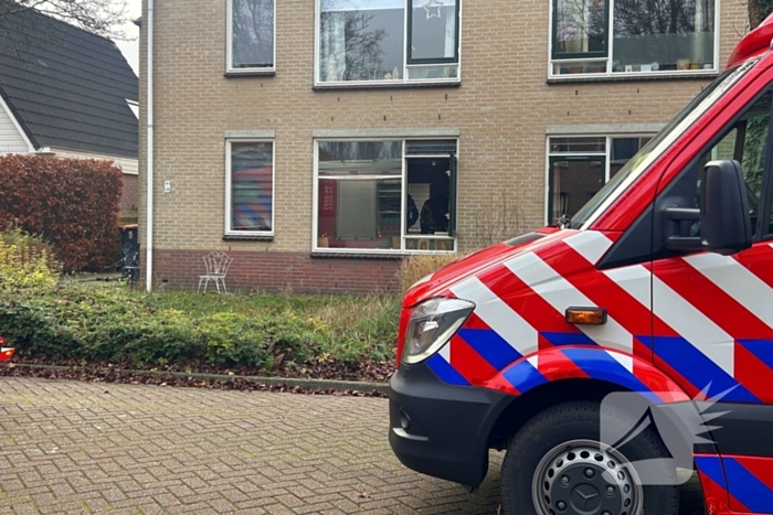 Brand in woning snel onder controle