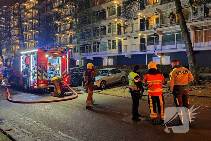 Uitslaande brand in flatwoning