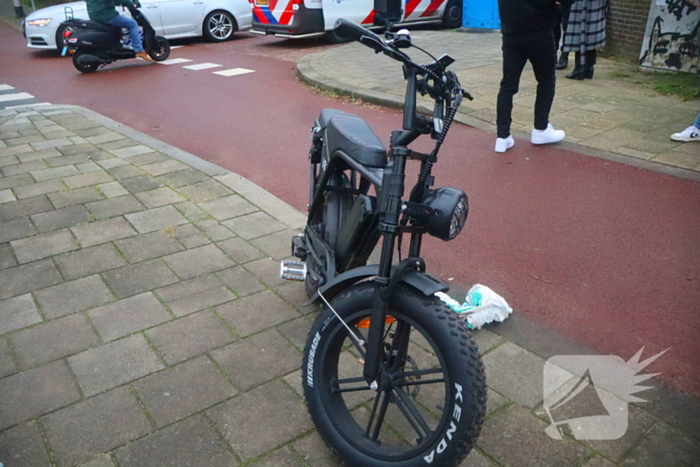 Fatbiker gewond bij aanrijding met auto