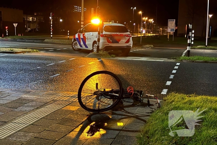 Fietser gewond bij aanrijding met auto