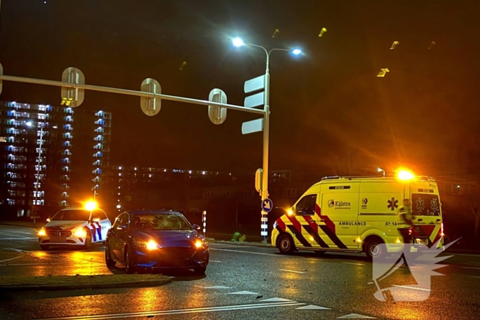 Fietser gewond bij aanrijding met auto