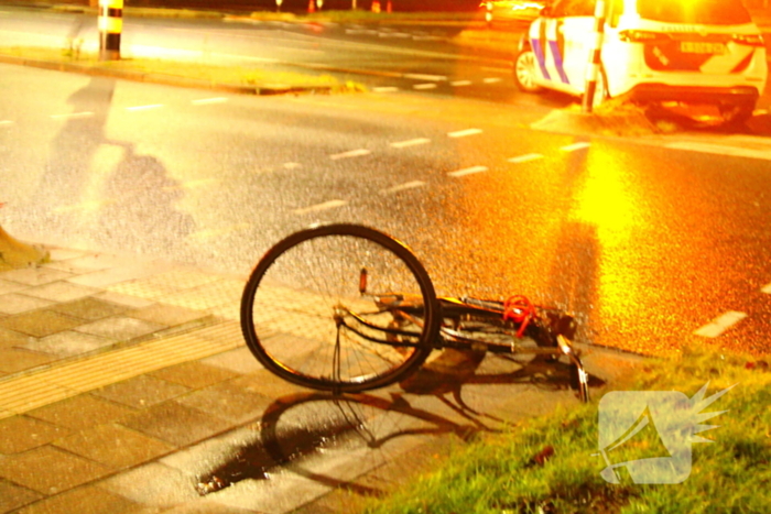 Fietser gewond bij aanrijding met auto