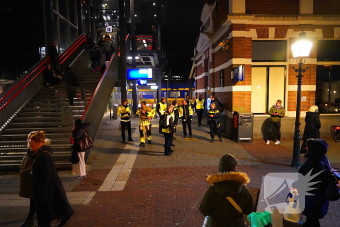 Treinverkeer gestremd door aanrijding met persoon