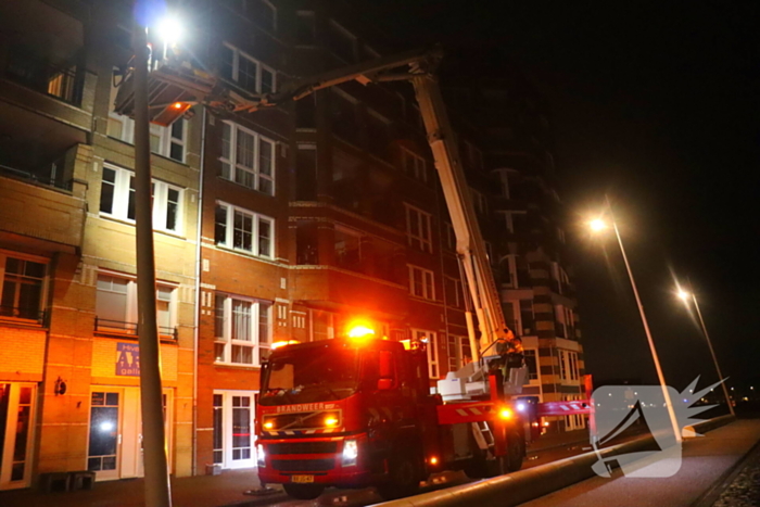 Persoon gecontroleerd na brand in woning