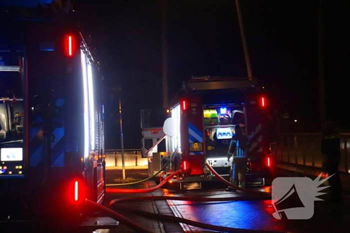 Persoon gecontroleerd na brand in woning