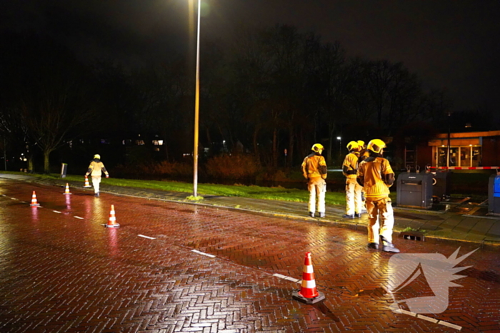 Netbeheerder ingezet na brandmelding op straat