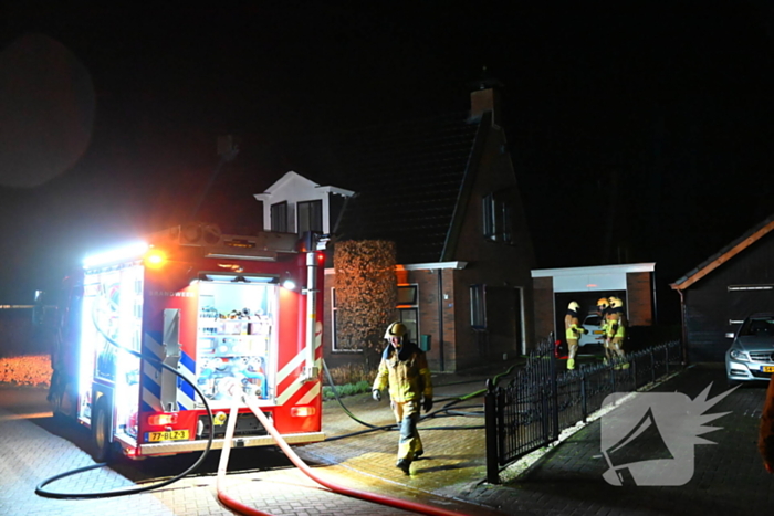 Woning vol rook door keukenbrand