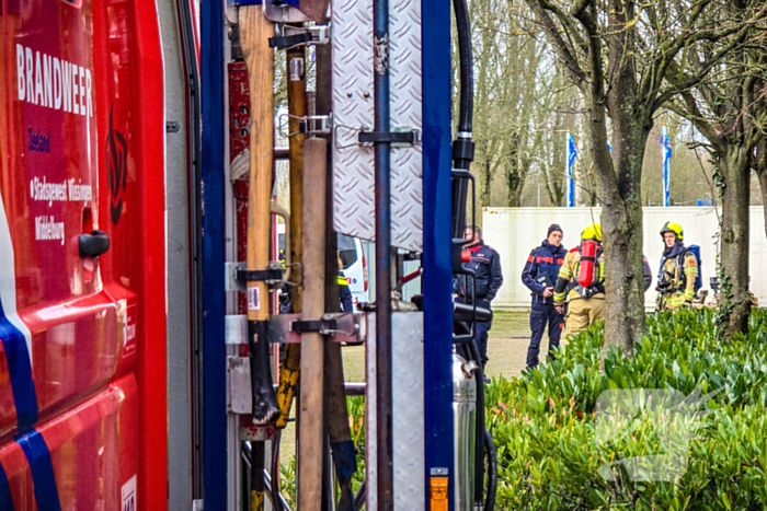 Brandweer ingezet voor brand in bedrijf