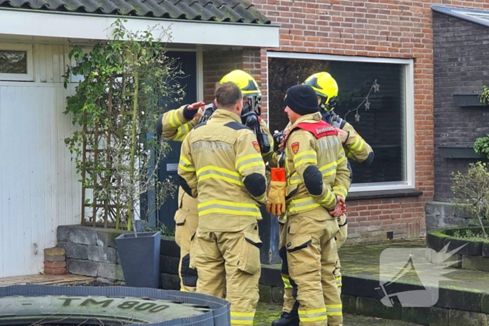 Bewoner doorboort gasleiding tijdens kluswerkzaamheden