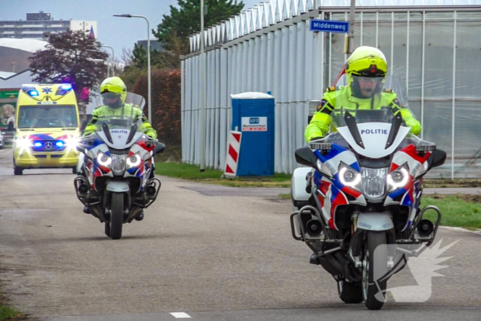 Spoedtransport na complicaties bij bevalling