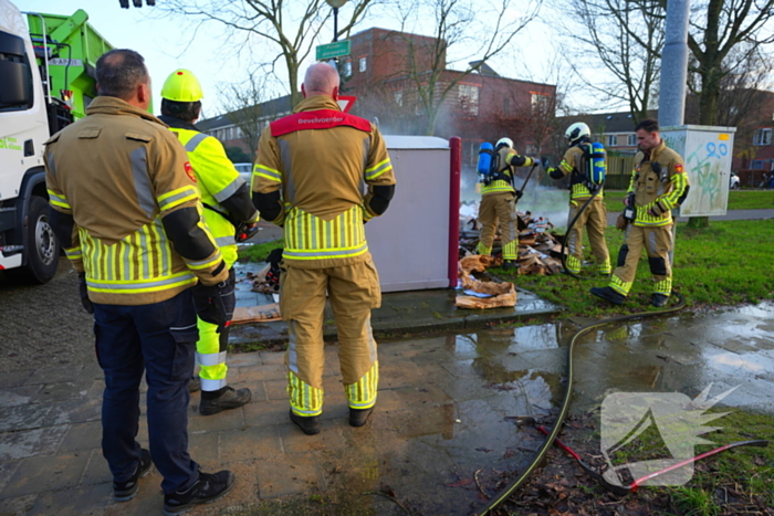 Jaarlijks terugkerende containerbrand blijft probleem in Nieuwland