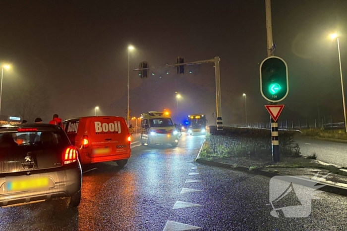 Flinke schade bij frontale aanrijding