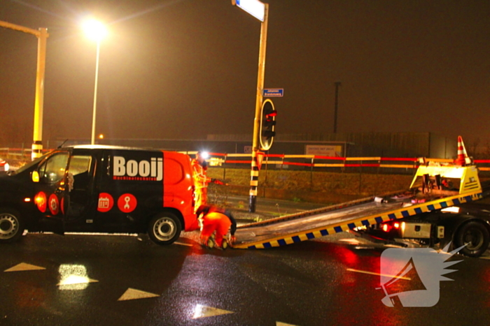 Flinke schade bij frontale aanrijding