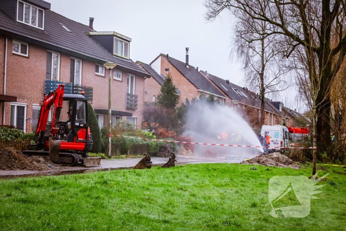 Huis uit op 1e kerstdag vanwege gas- en waterlekkage