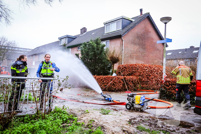 Huis uit op 1e kerstdag vanwege gas- en waterlekkage