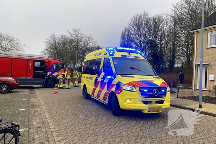 Auto rijdt meters achteruit bosschages in