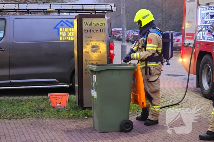 Pmd kliko vat vlam bij verpleeghuis