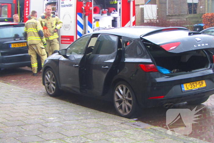 Brandweer ingezet voor autobrand