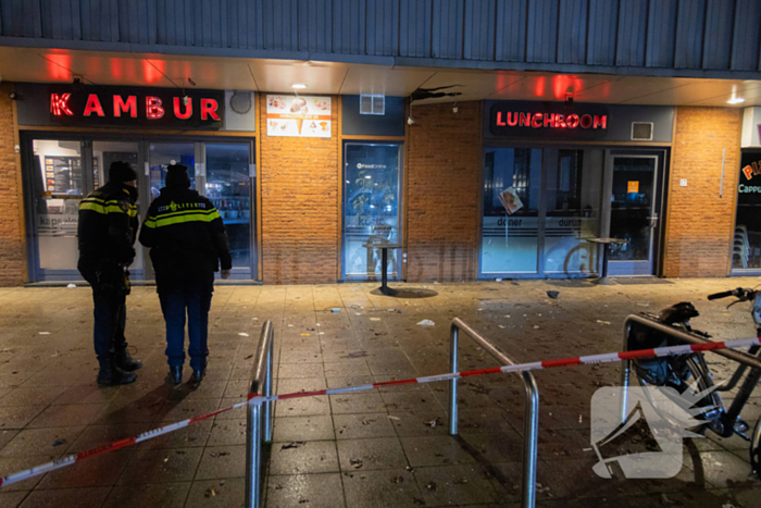 Explosie bij snackbar Kambur