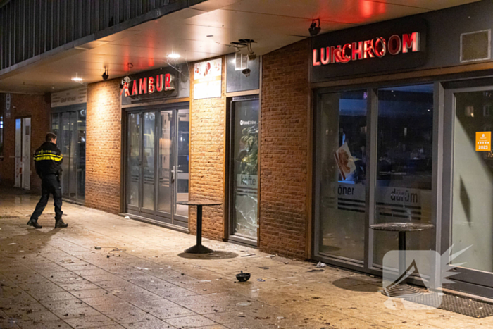 Explosie bij snackbar Kambur