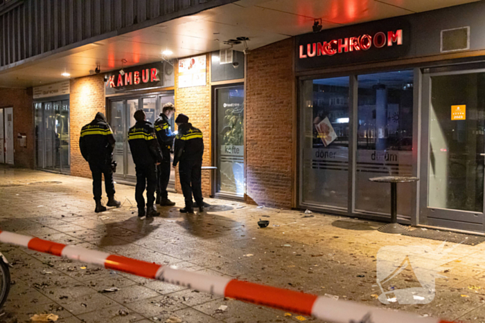 Explosie bij snackbar Kambur