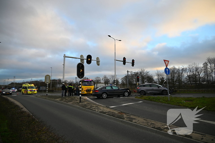 Frontale botsing loopt met een sisser af