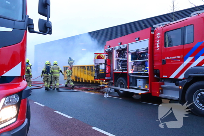 Flinke brand bij isolatiebedrijf