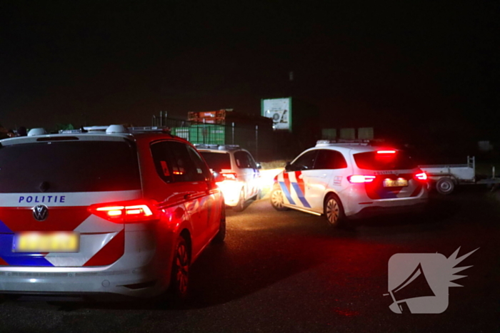 Drone en politiehond ingezet naar inbrekers op bouwterrein