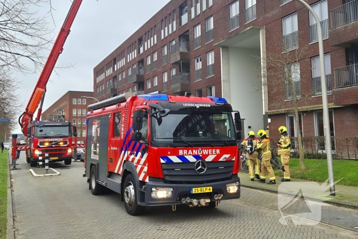 Zeer grote brand in woongebouw