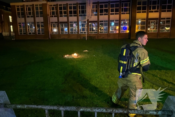 Brandweer ingezet voor kleine brand