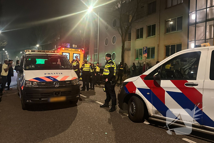 Flinke politie-inzet wegens onrust bij ongeval