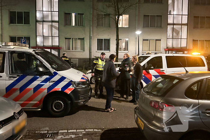 Flinke politie-inzet wegens onrust bij ongeval