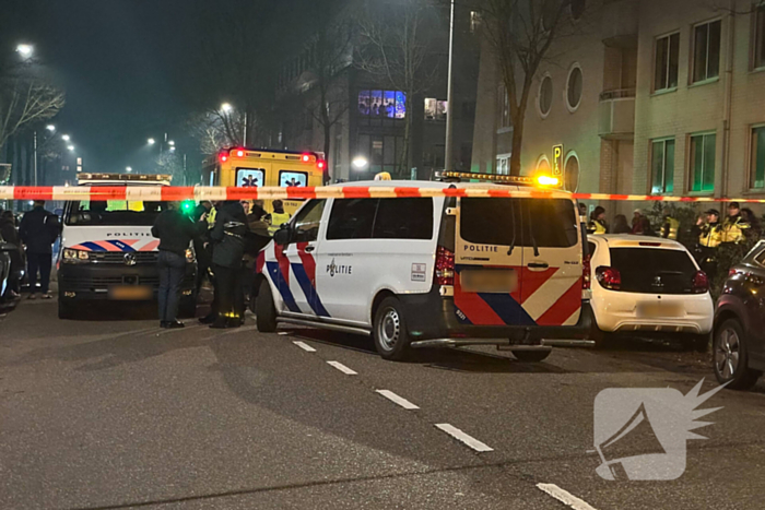 Flinke politie-inzet wegens onrust bij ongeval