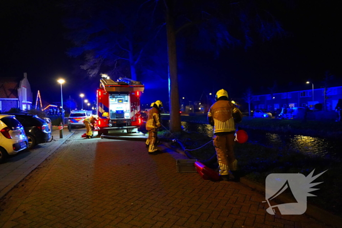 Ontruiming wegens uitslaande brand