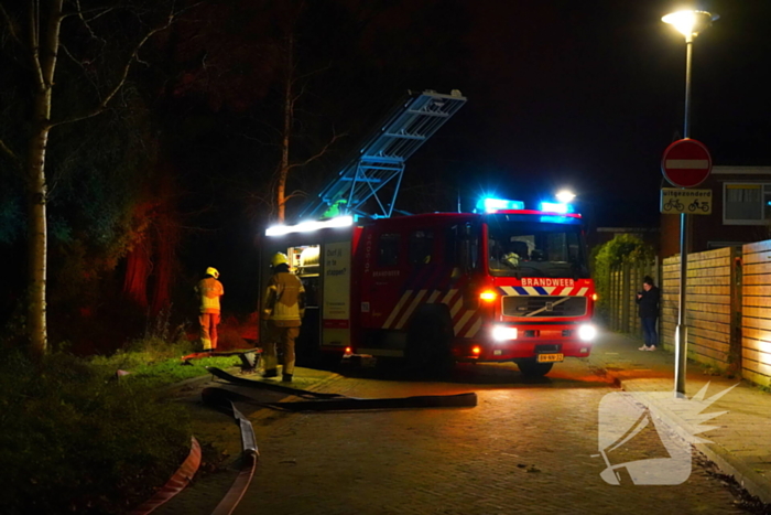 Ontruiming wegens uitslaande brand