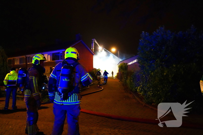 Ontruiming wegens uitslaande brand