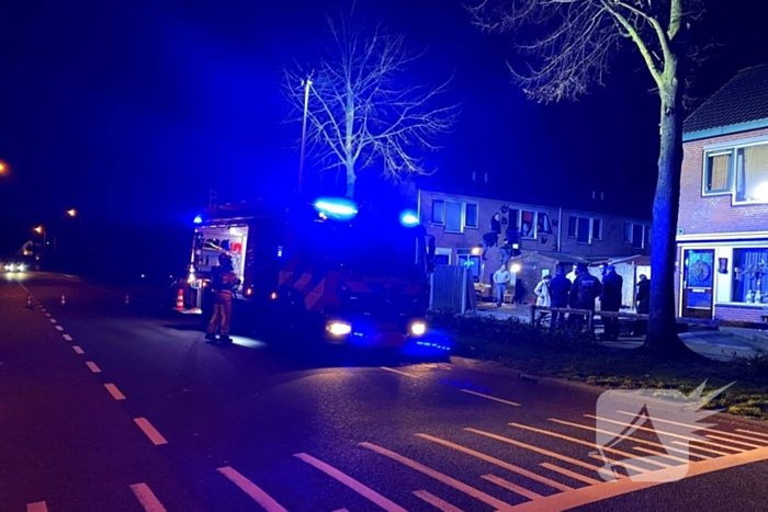 Schuur door brand verwoest