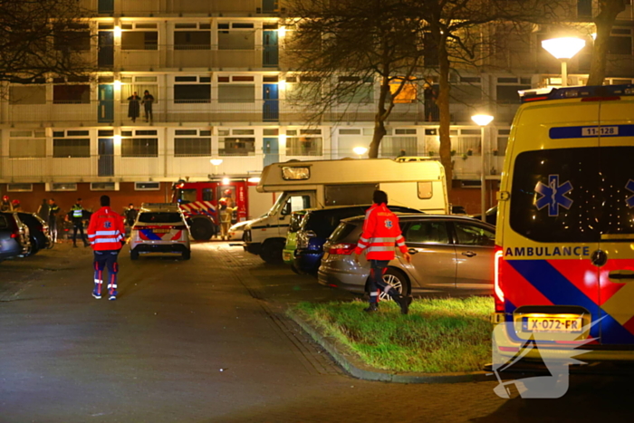 Brandweer ingezet voor brandend afval