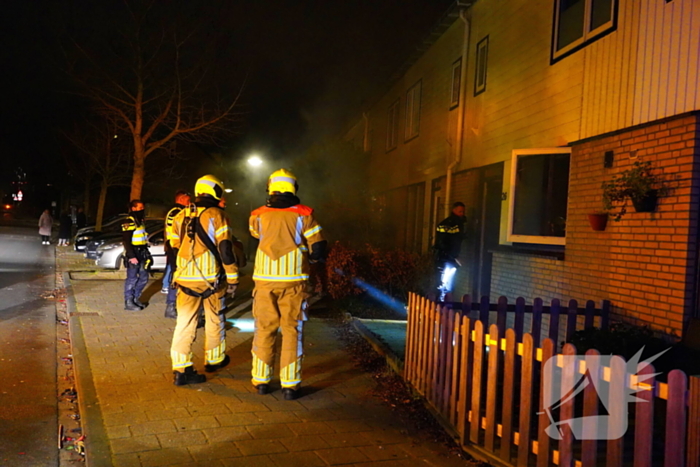 Woningen beschadigd door brand in bijgebouw