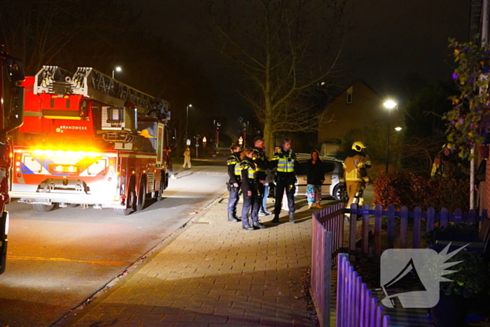 Woningen beschadigd door brand in bijgebouw