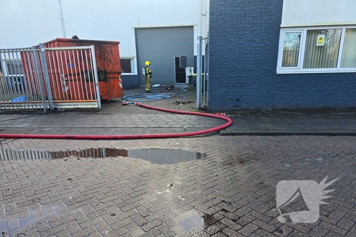 Rookontwikkeling leidt tot grote brand