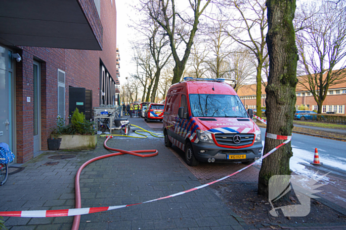 Zwembad ontruimd om sterke chloorlucht