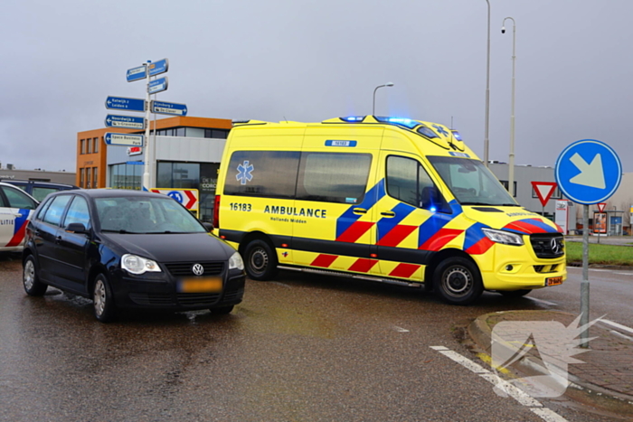 Scooterrijder gewond bij aanrijding met automobilist