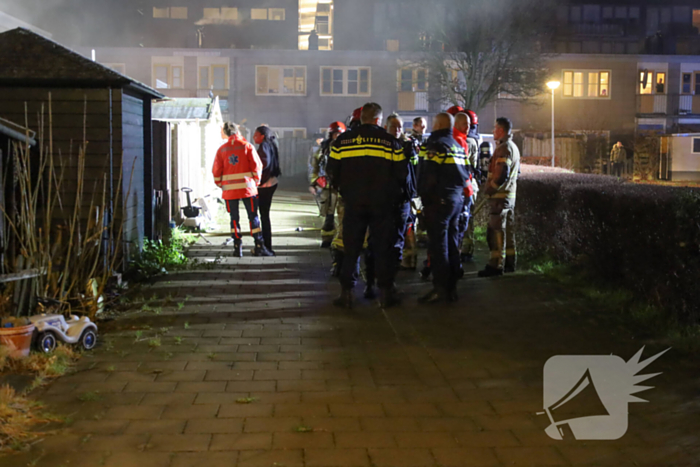 Flinke schade en woning vol rook door brand