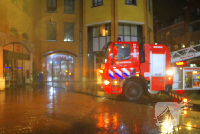 Veel rookontwikkeling bij keukenbrand