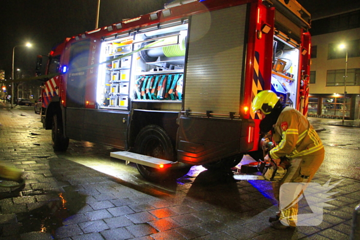 Veel rookontwikkeling bij keukenbrand