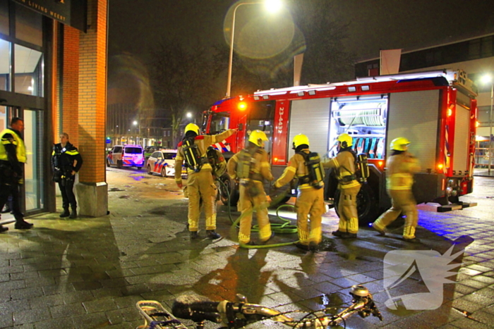 Veel rookontwikkeling bij keukenbrand