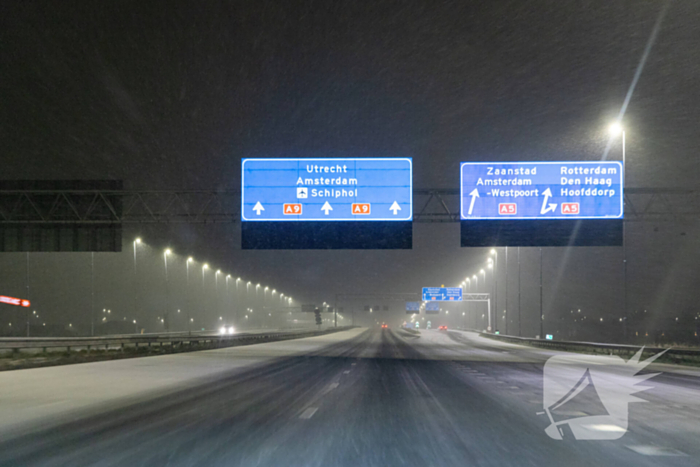 Eerste grote sneeuwval van de winter