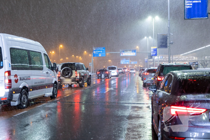 Eerste grote sneeuwval van de winter