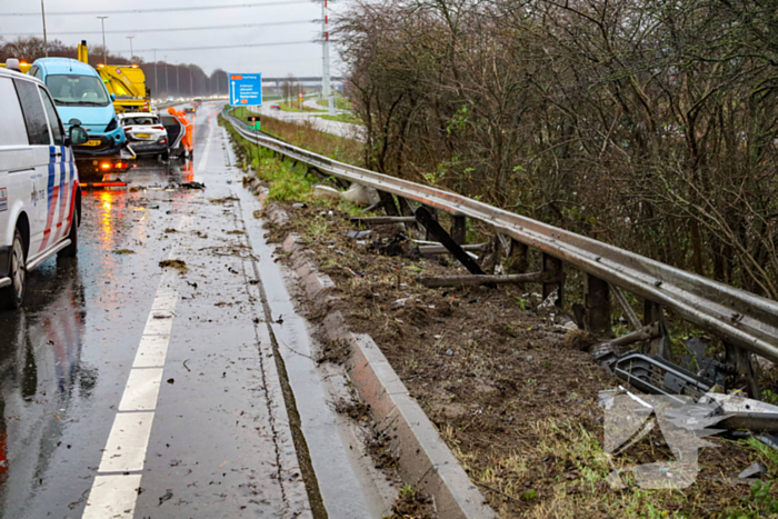 Meerdere voertuigen betrokken bij ongeval